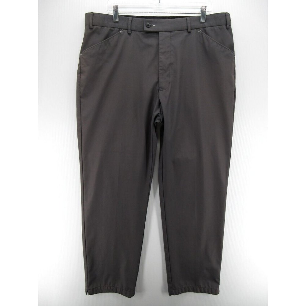 Stromberg Pants 38 Golf Straight Trousers Slacks Logo Preppy 38X31 *